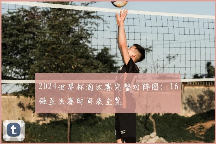 2024世界杯淘汰赛完整对阵图:16强至决赛时间表全览